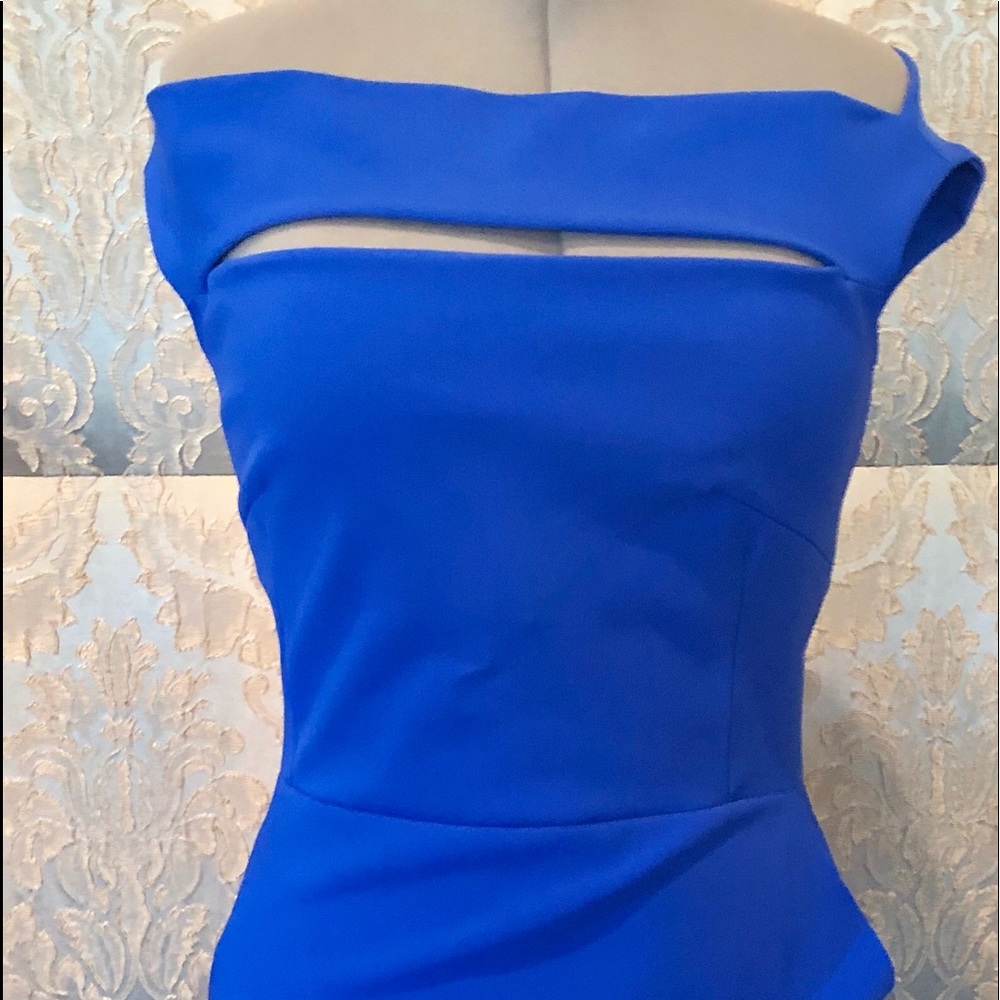 Stunning! Stunning! Stunning! Blue! Evening. Dress